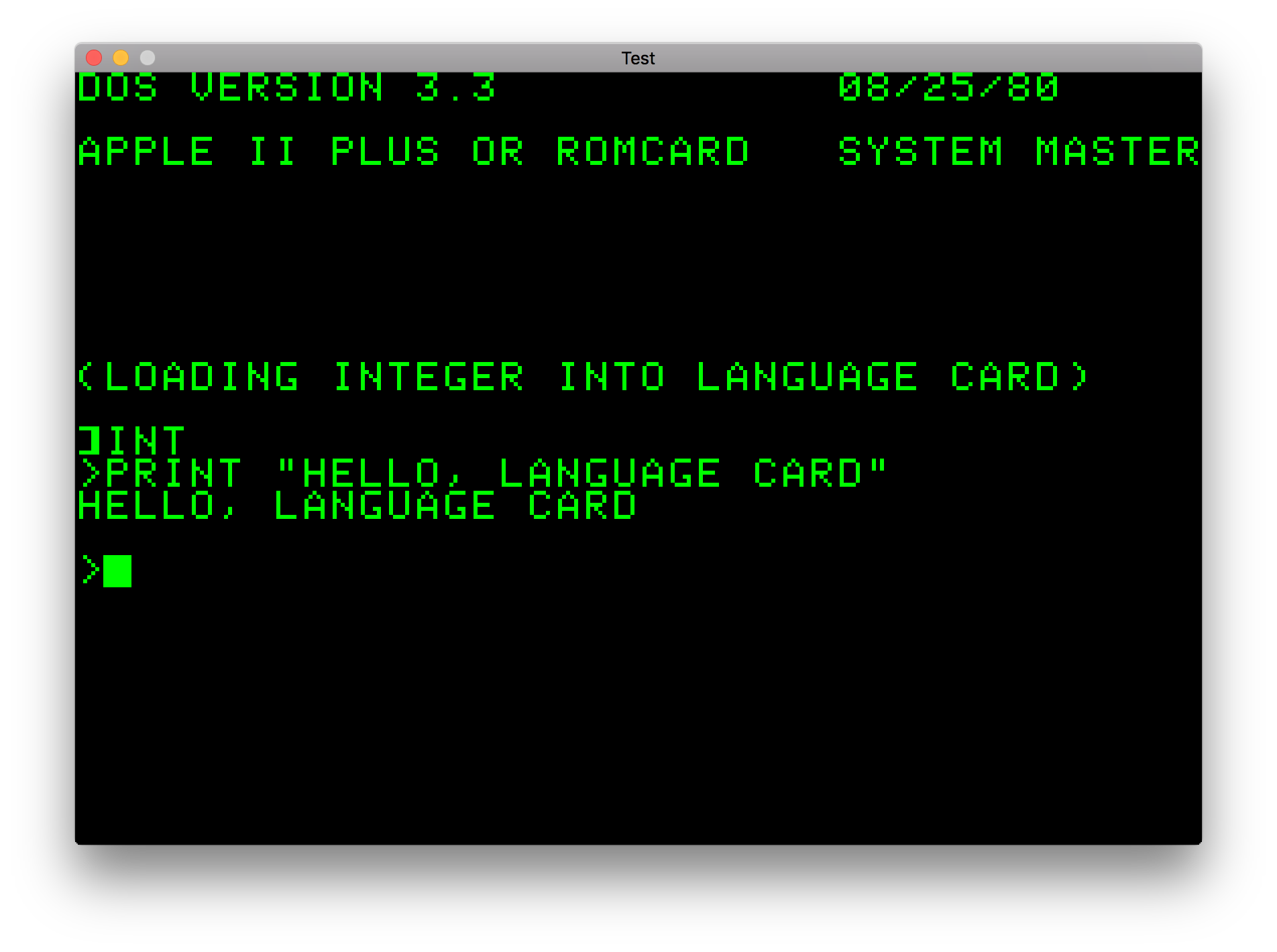 DOS 3.3 Booting